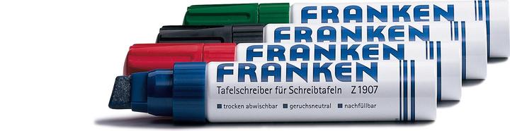 Actual product image Franken Jumbo Marker Refillable (colour assorted, 12 mm, 4 x)