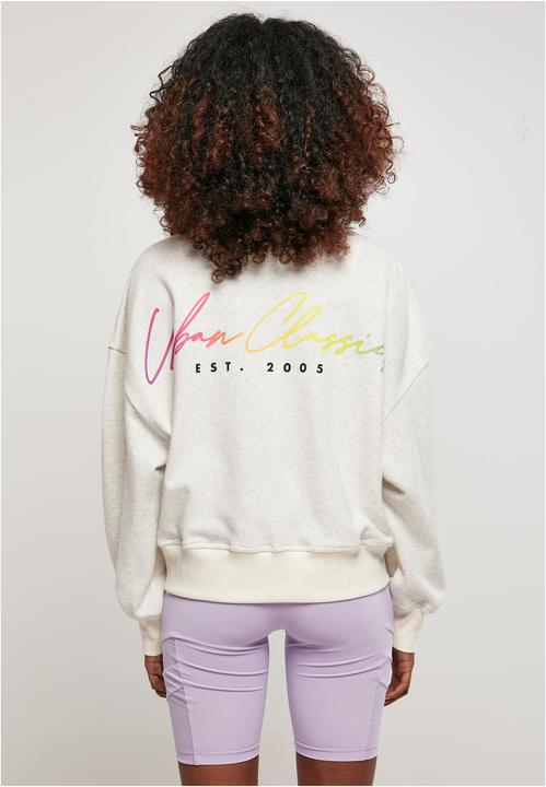 Produktbild Urban Classics Ladies Oversized Rainbow Crewneck (XS)