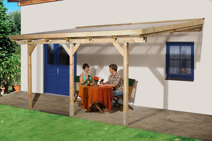 Weka Holzbau Terrassenüberdachung 671 Gr.2