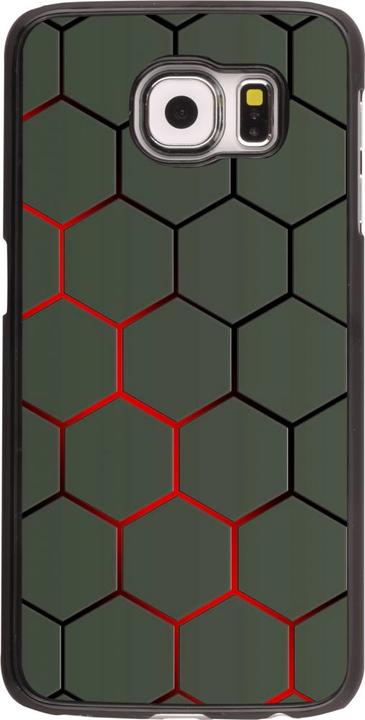 Produktbild PhoneLook Hülle Geometric Line red (Samsung Galaxy S6)