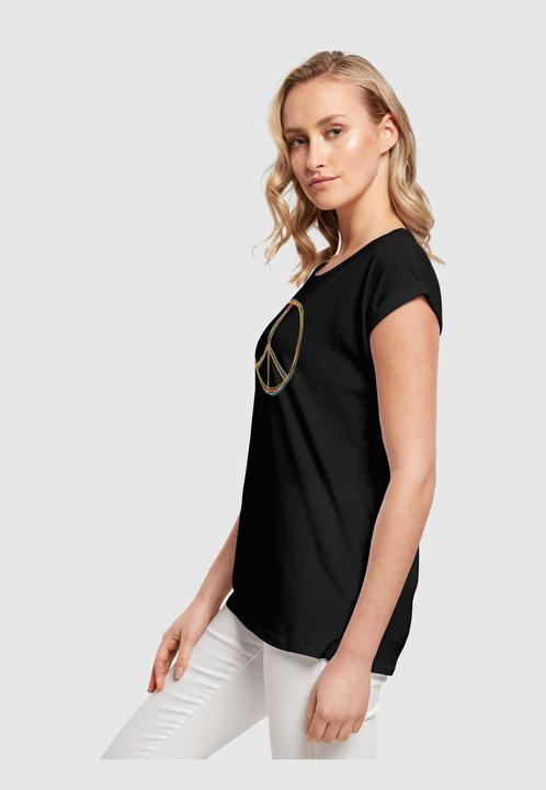 Immagine prodotto Merchcode Peace Multicolour con Maglietta Basic da donna - 173337 (M)