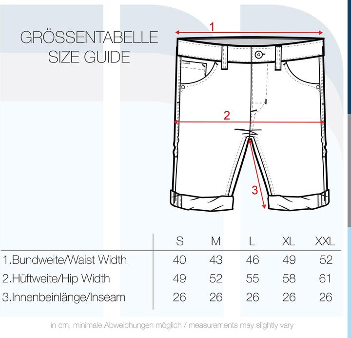 Actual product image Blend Deniz Men's Denim Shorts (3XL)