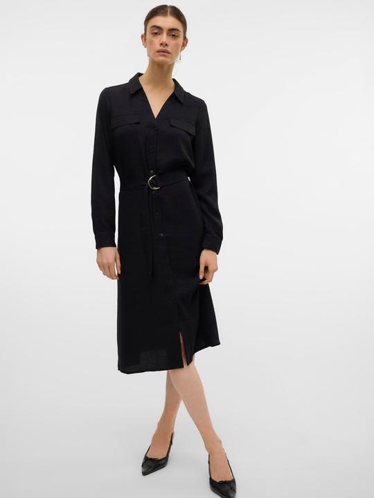 Immagine prodotto Vero Moda VMVICA Midikleid Hemdblusenkleid (M)