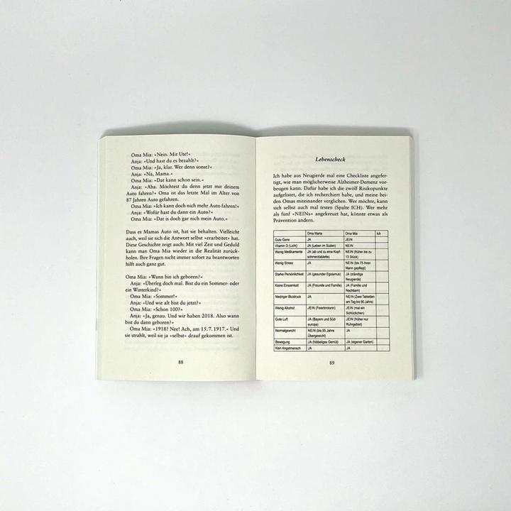 Actual product image »Spätzchen, 109 ist doch kein Alter« (German, Anja Flieda Fritzsche, 2022)