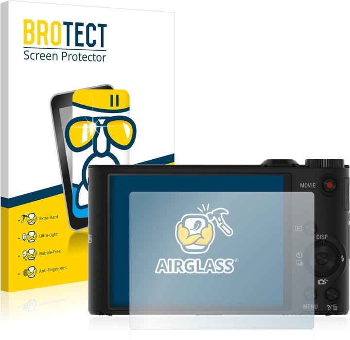 Actual product image BROTECT AirGlass Glass (Screen protector, Cyber-shot DSC-W30, Cyber-shot DSC-W35, Cyber-shot DSC-W50, Cyber-shot DSC-WX30, Cyber-shot DSC-HX350)