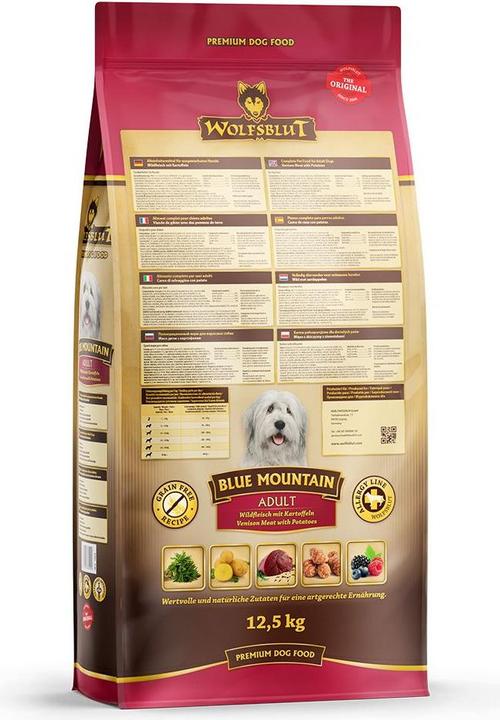 Actual product image Wolfsblut Blue Mountain (Adult, 1 pcs., 12500 g)
