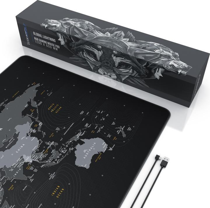 Produktbild Titanwolf RGB Gaming Mauspad (3XL)