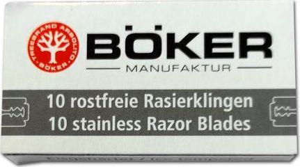 Actual product image Böker 10 Double Edge razor blades