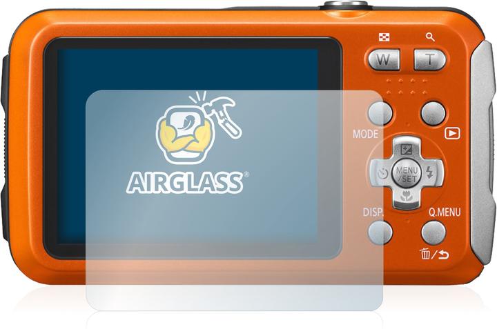 Produktbild BROTECT AirGlass Panzerglasfolie (Displayschutz, Lumix DMC-FT30)