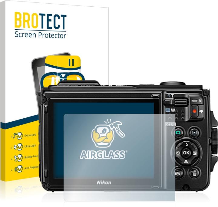 BROTECT AirGlass Glass (Screen protector, Coolpix W300)