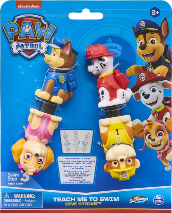 Produktbild Spin Master SwimWays Tauchsticks mit den Paw Patrol Charakteren