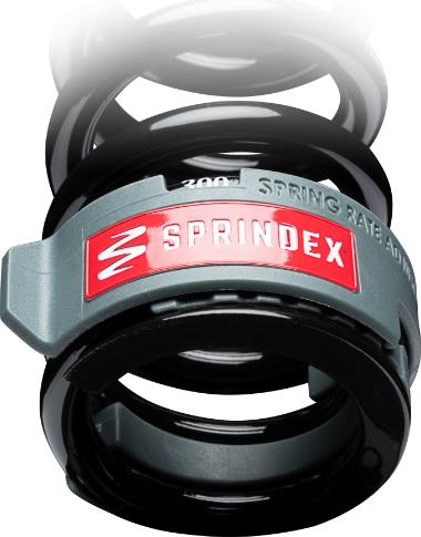 Image du produit Sprindex Ressort d'amortisseur Light Trail Lightweight, longueur 126mm/débattement 55mmx490-560 lbs (126 mm, 55 mm)