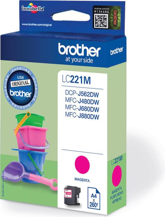 Actual product image Brother Lc-221m (M)