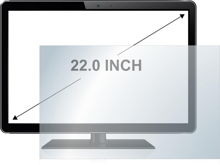 Actual product image upscreen Scratch Shield Protector (22", 16 : 9)
