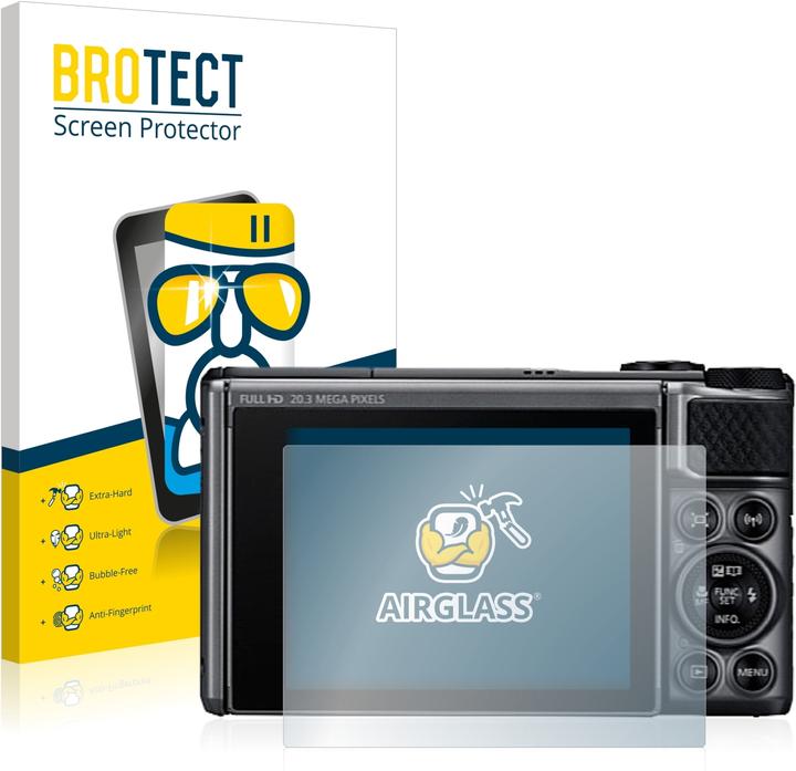 Produktbild BROTECT AirGlass Panzerglasfolie (Displayschutz, PowerShot SX730 HS)