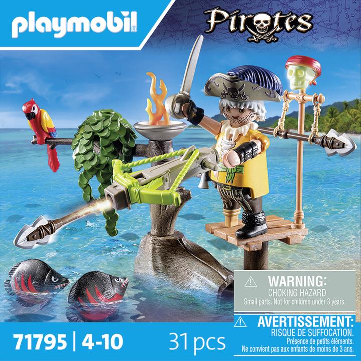 Actual product image Playmobil Piratesque with ballista (71795, Playmobil Pirates)