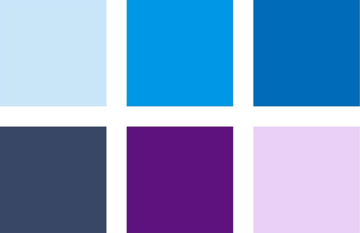 Produktbild Staedtler Fasermaler mit Pinselspitze (Blues & Violets, 6 x)