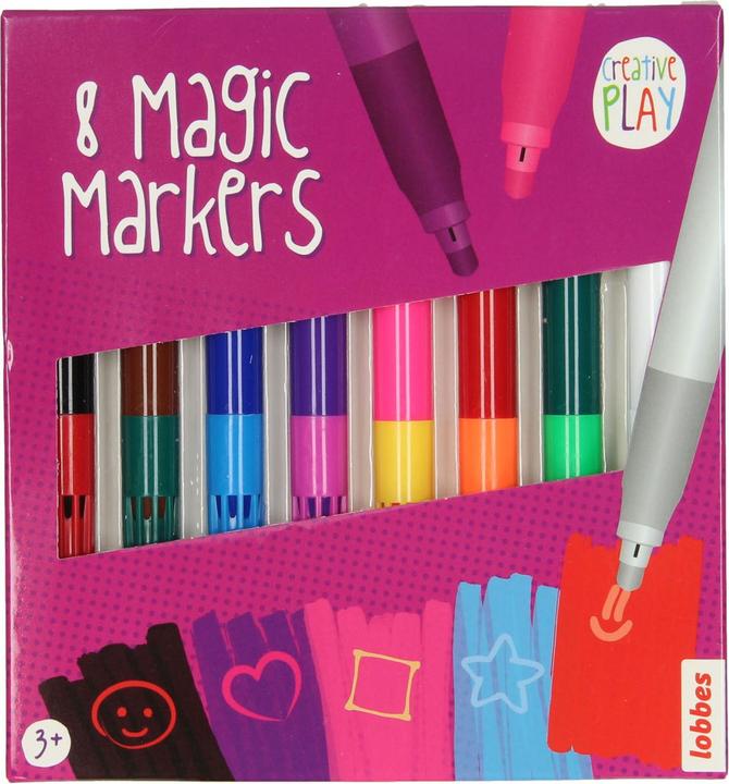 Lobbes Magic Magic Marker, 8 pieces. (8 x)