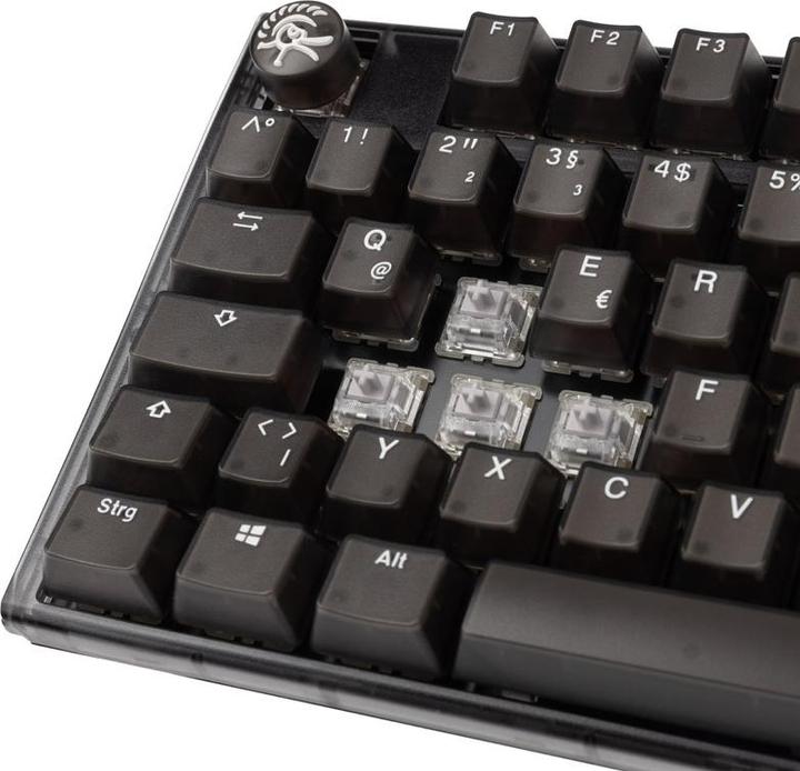 Immagine prodotto Ducky Tastiera da gioco One 3 Aura Black, LED RGB - MX-Speed-Silver (DE, Cablato)