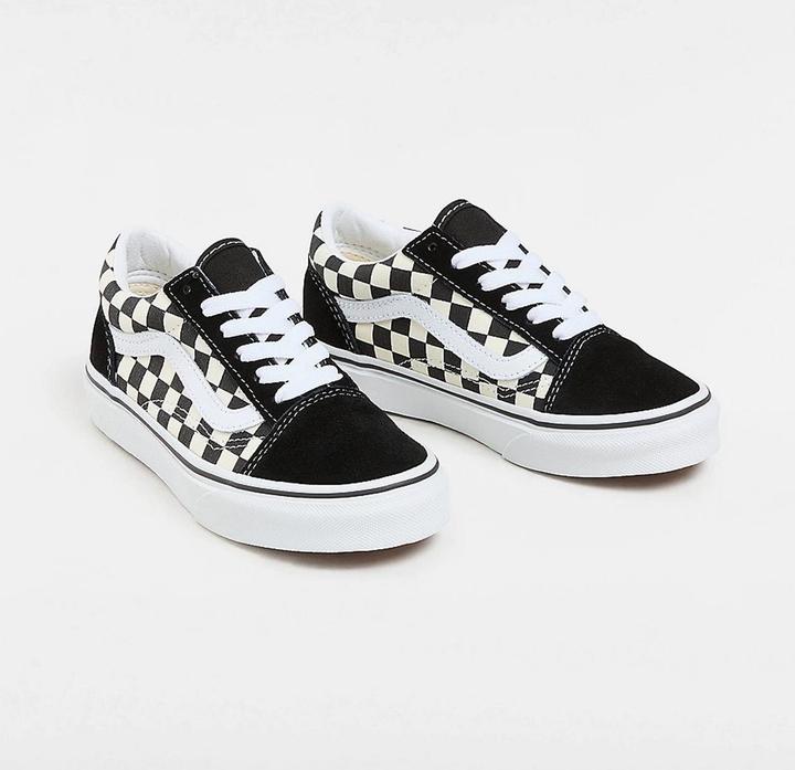 Vans UY Old Skool (PRIMARY CHECK) BLK/WHITE (34)