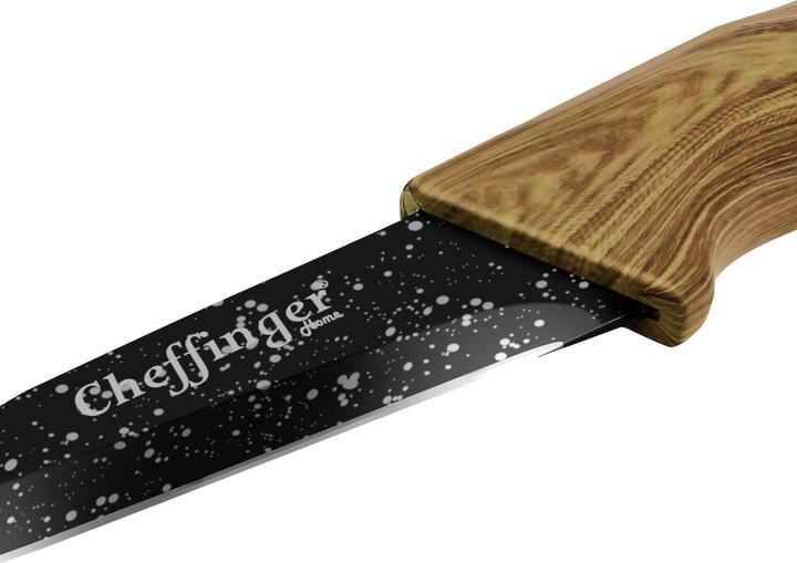 Produktbild Cheffinger 6-teiliges Messerset mit Holzgriff und Magnetbox