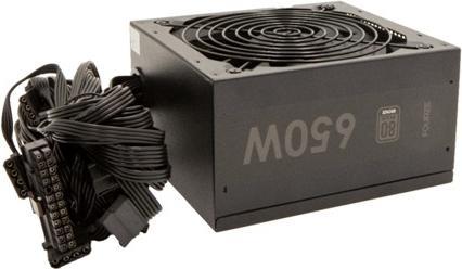 Image du produit Fourze PS650W Alimentation 650 W 24 broches ATX ATX noir (650 W)