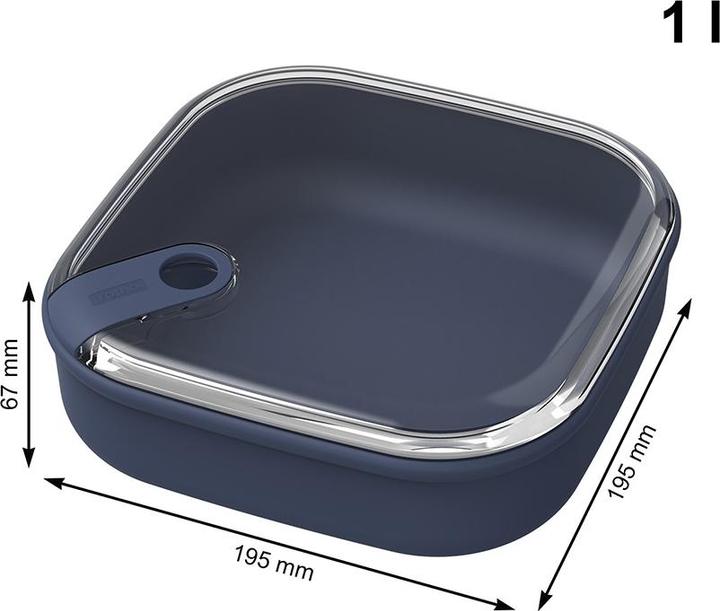Immagine prodotto Rotho Barattolo per alimenti Ela fl.1l blu (1 l)
