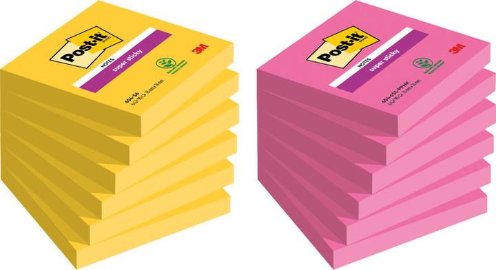Immagine prodotto Post-it Note appiccicose super appiccicose (76 x 76 mm)