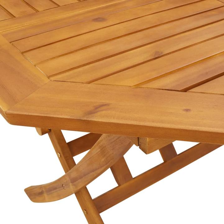 Immagine prodotto VidaXL Gartentisch Klappbar Ø110 x 75 cm Akazie (110 cm)
