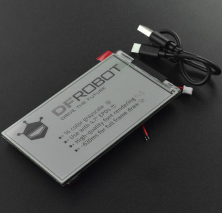 Produktbild DFRobot 4.7inch 540x960 E-Ink Display mit ESP32