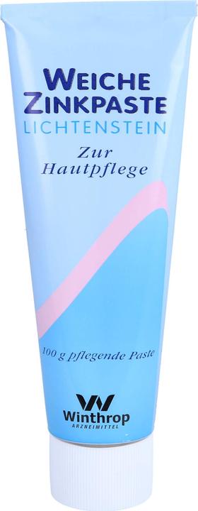 Image du produit Zentiva Lichtenstein Pâte de zinc souple, 100 g de crème (Crème pour le corps)
