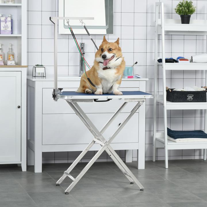Image du produit PawHut Bras de table de toilettage pour animaux de compagnie avec corde en nylon (Chien)