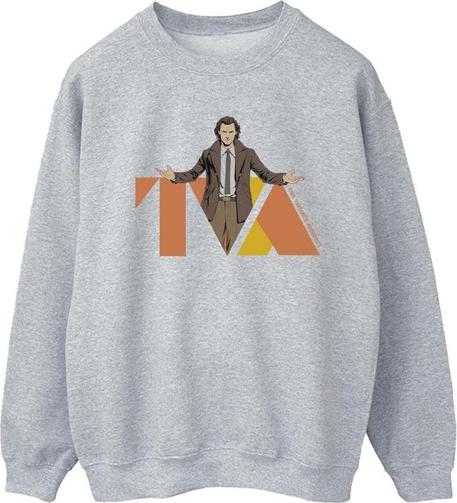 Actual product image Womens/Ladies Loki TVA Pose Sweatshirt (L)
