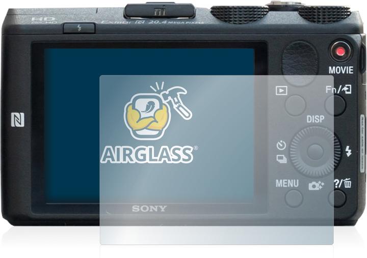 Produktbild BROTECT AirGlass Panzerglasfolie (Displayschutz, Cybershot DSC-HX60)