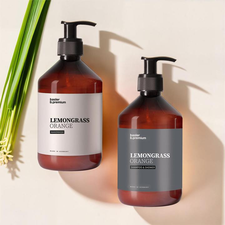 Immagine prodotto Basler Lemongrass Orange Shampoo & Shower (500 ml, Shampoo liquido)