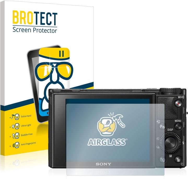 Produktbild BROTECT AirGlass Panzerglasfolie (Displayschutz, Cyber-Shot DSC-RX100 VII)