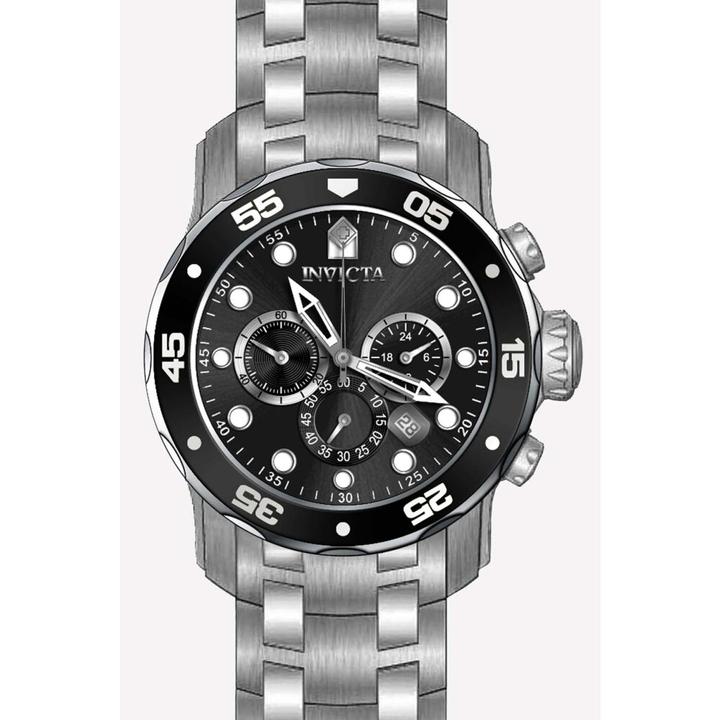 Produktbild Invicta Pro Diver 0069 Herenhorloge - 48mm (Chronograph, 48 mm)