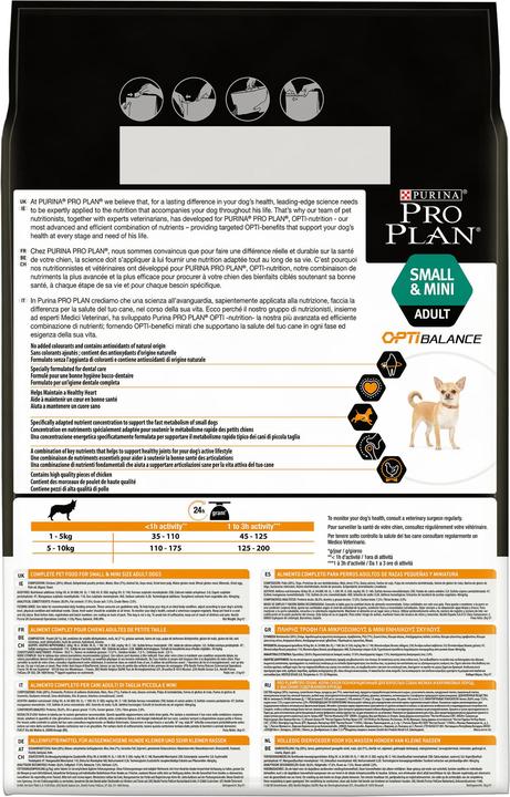 Image du produit Pro Plan Small & Mini Adulte (Adulte, Senior, 1 pcs, 3000 g)
