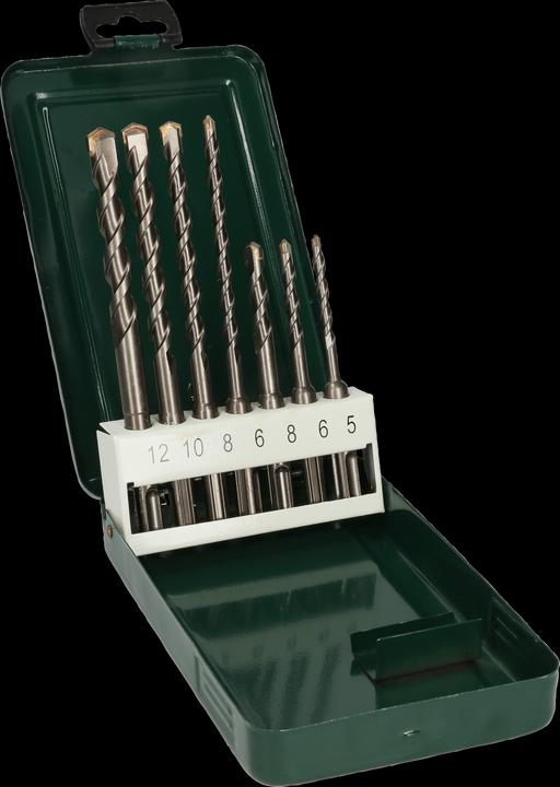 Bosch Professional Zubehör Hammerbohrer-Set SDS plus, 7-teilig (5-12 mm)