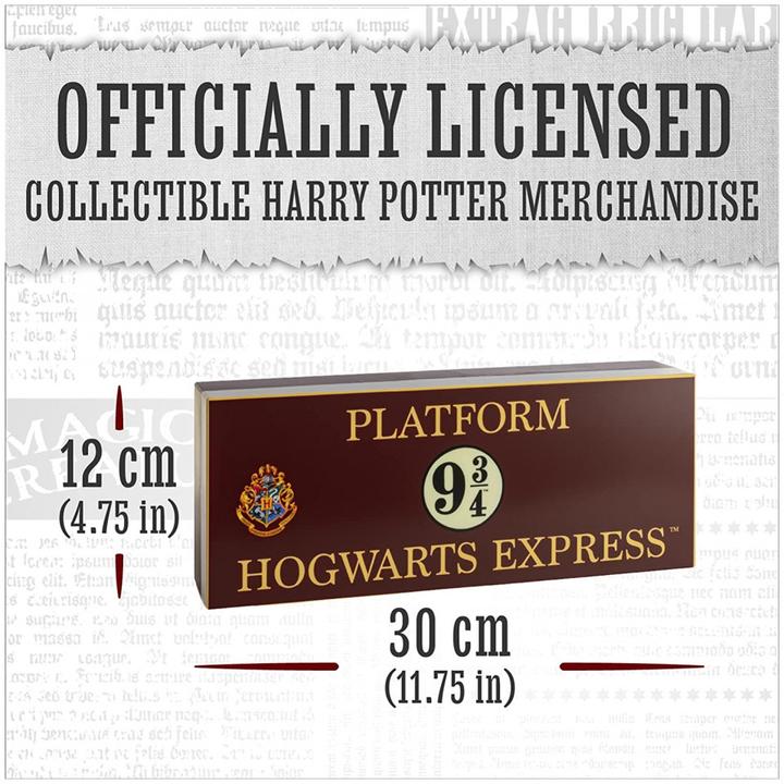 Immagine prodotto Paladone Products Luce del logo di Hogwarts Express