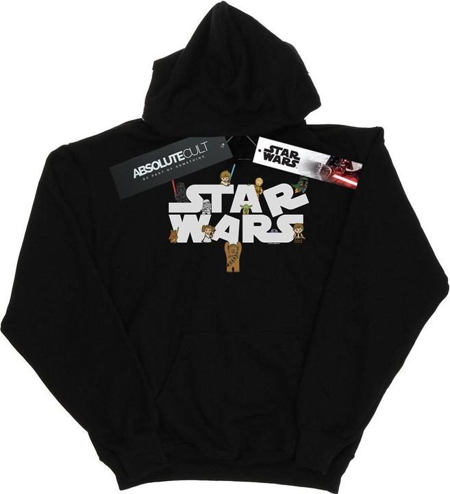 Image du produit Star Wars - Sweat à capuche KIDDIE LOGO - Garçon (128)
