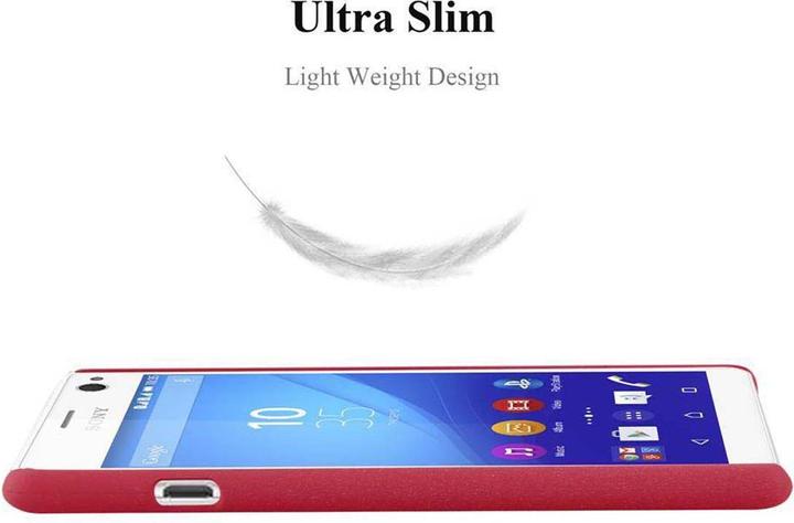 Actual product image Cadorabo Hard Cover Frosty Cover (Sony Xperia C4)