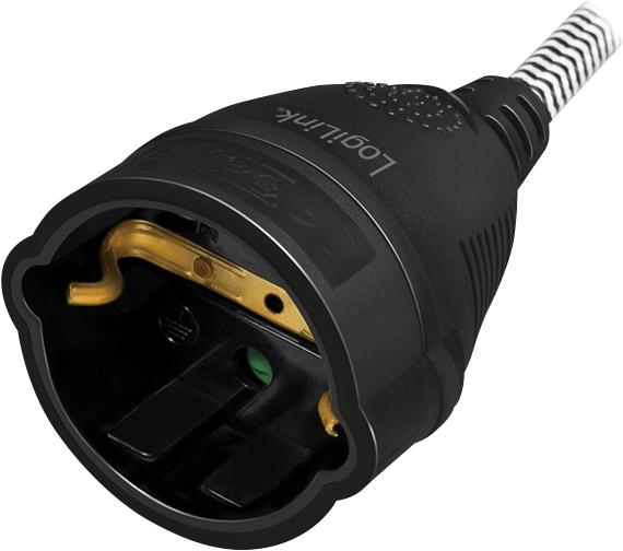 Image du produit LogiLink Câble d'extension d'alimentation (3 m)
