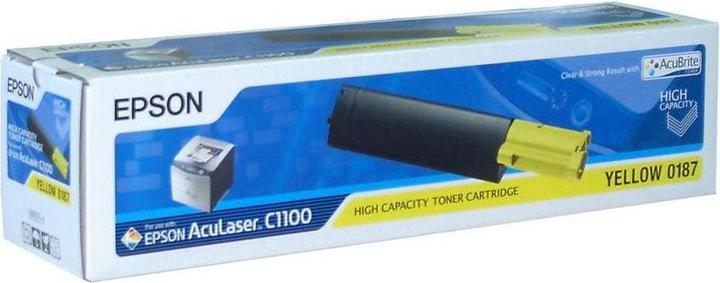 Actual product image Epson C13s050187 (Y)