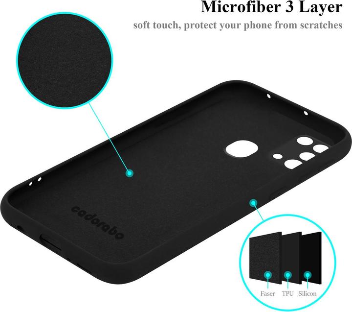 Actual product image Cadorabo TPU Liquid Silicone Case Cover (Samsung Galaxy M31)