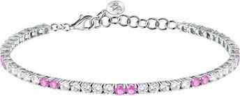 Image du produit Morellato - Tennis silver bracelet with zircons Tesori SAIW227