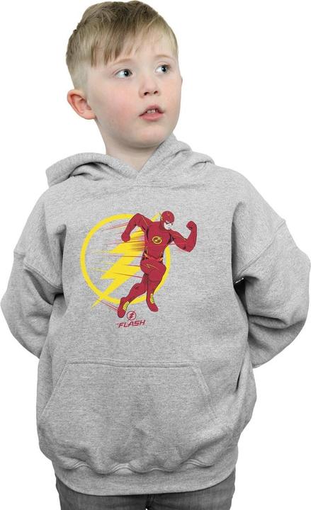 Produktbild The Flash Running Emblem Kapuzenpullover Jungen (152, 158)