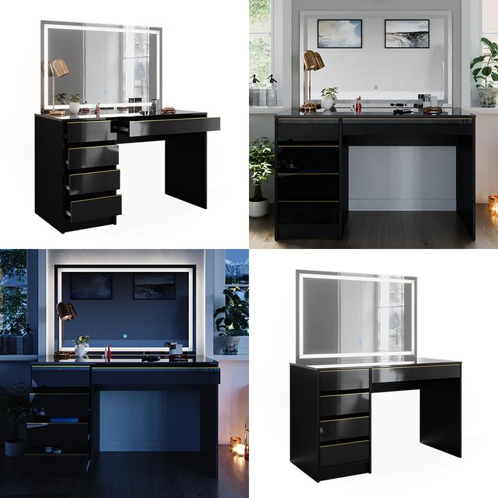Image du produit Vicco Sherry avec éclairage (120 x 75 x 55 cm)