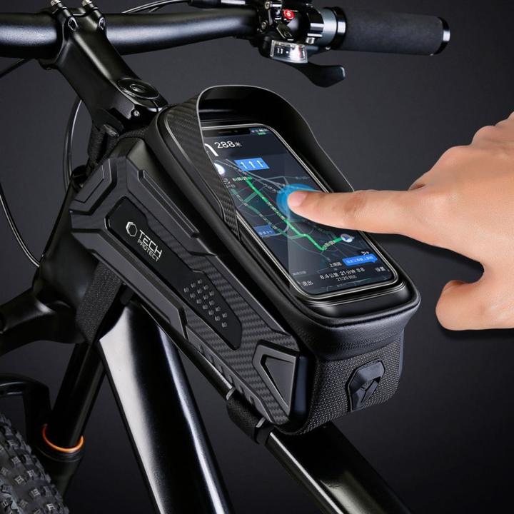 Produktbild Tech-Protect V2 bicycle bag with space for a 1.2l phone - black