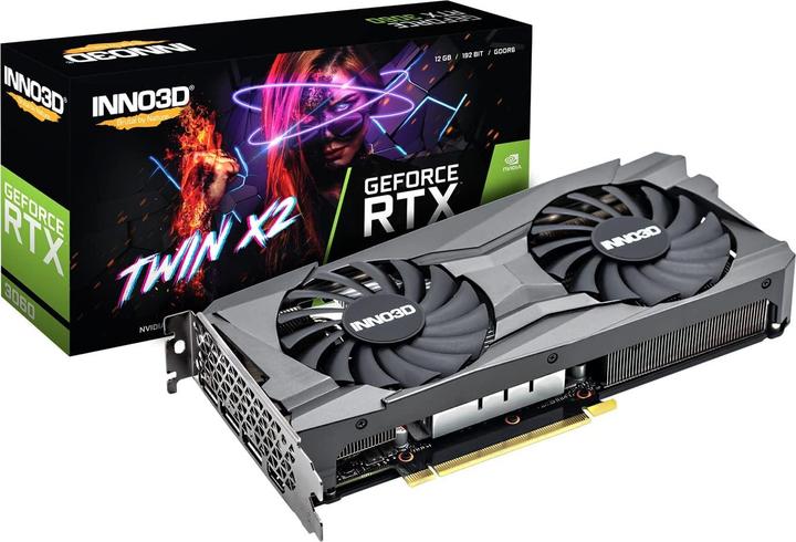 Actual product image Inno3D GeForce RTX 3060 Twin X2 (12 GB)